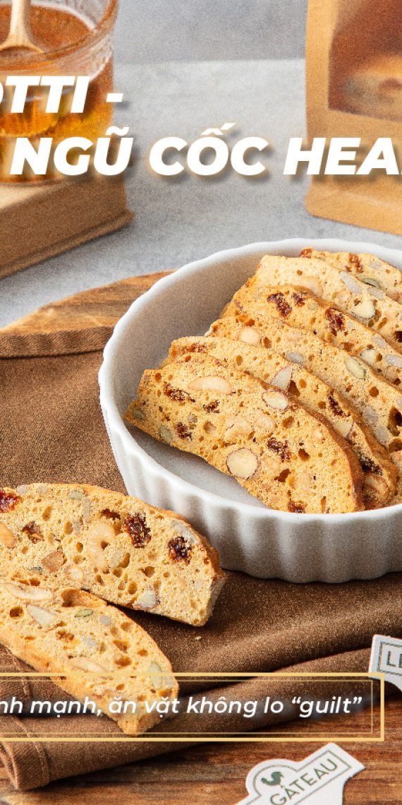 Bánh biscotti ngũ cốc