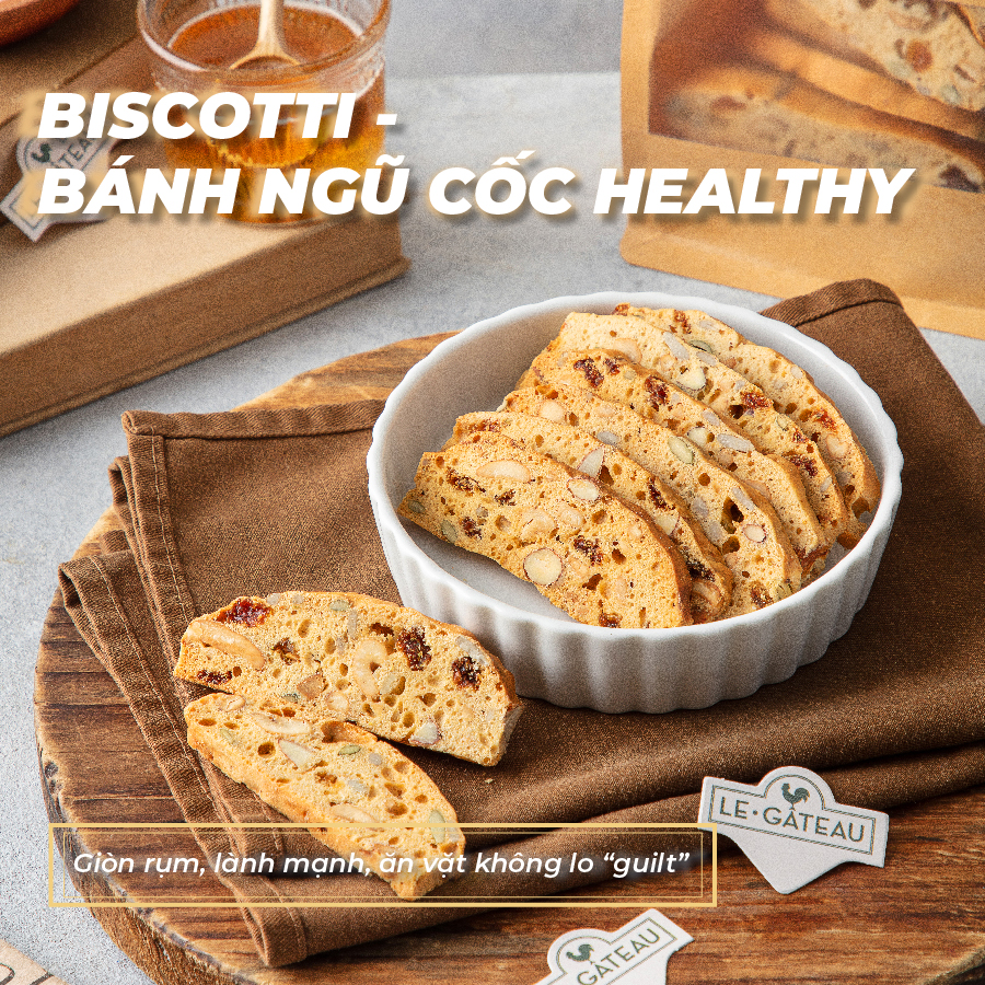 Bánh biscotti ngũ cốc