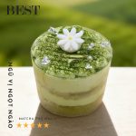 Bánh Matcha phô mai (cốc)